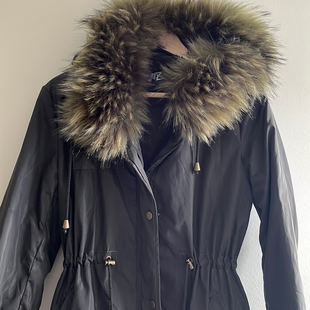 Sabz Fur-lined Coat